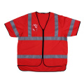 2018 new design EN20471 Promotional Cheap protective Traffic road multi-color range safety officer vest with good breathability